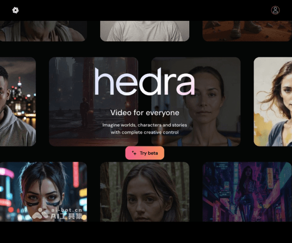 Hedra 页面预览