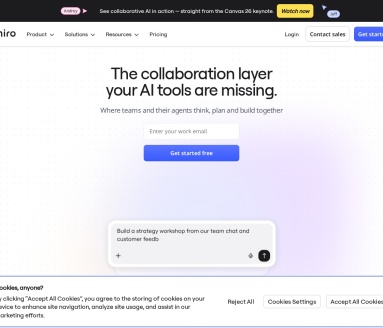 Miro AI 页面预览