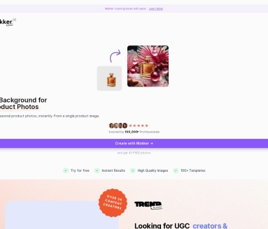 Mokker AI 页面预览