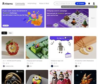 Hitems 页面预览