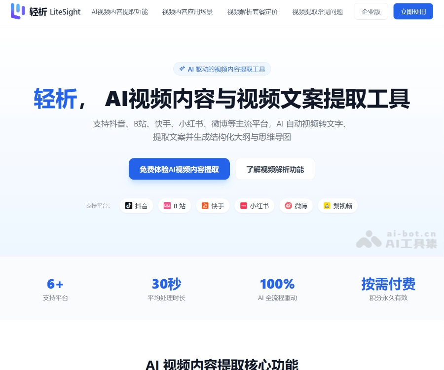 轻析 LiteSight 页面预览