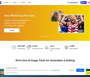 Nero Image Upscaler 页面预览