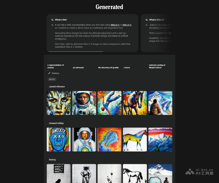 Generrated 页面预览