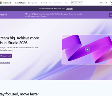 Visual Studio IntelliCode 页面预览