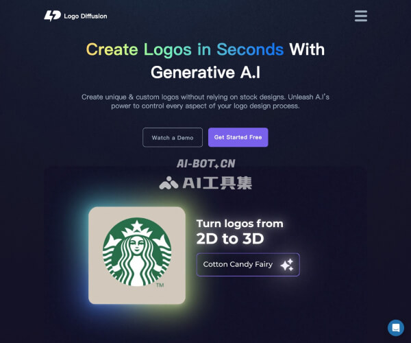 Logo Diffusion 页面预览