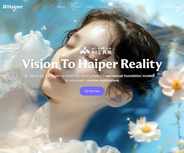 Haiper 页面预览