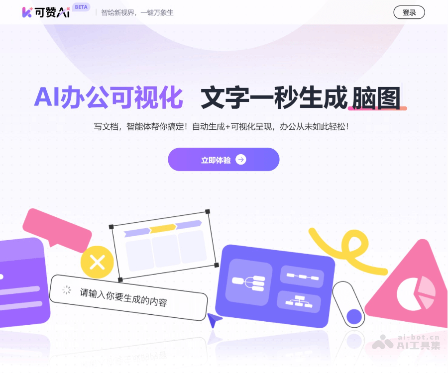 可赞AI 页面预览